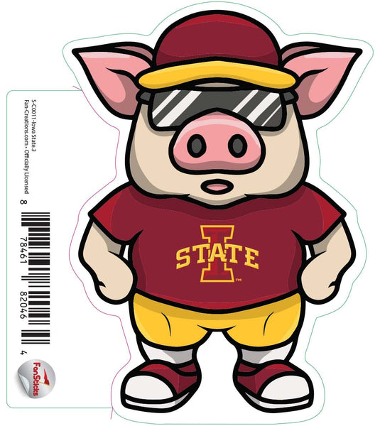 Fan Creations Decal Arizona State - NCAA 3inch Decal