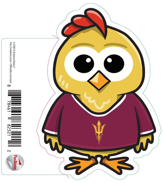 Fan Creations Decal Arizona State - NCAA 3inch Decal