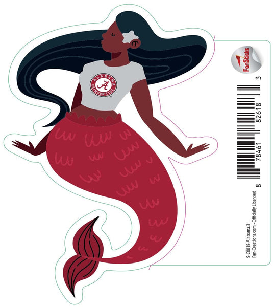 Fan Creations Decal Alabama - NCAA 3inch Decal