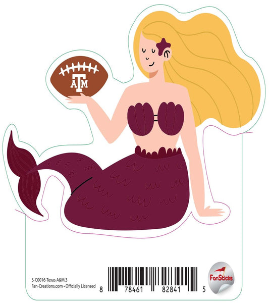 Fan Creations Decal Texas A&M - NCAA 3inch Decal