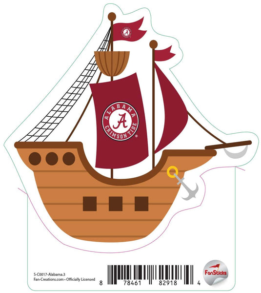 Fan Creations Decal Alabama - NCAA 3inch Decal