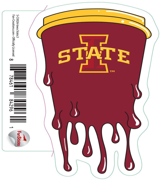 Fan Creations Decal Texas - NCAA 3inch Decal