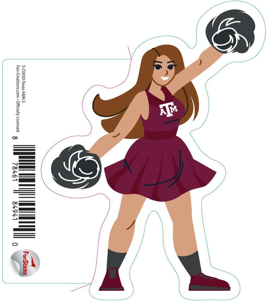 Fan Creations Decal Alabama - NCAA 3inch Decal