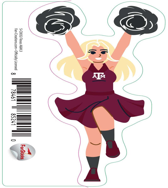 Fan Creations Decal Alabama - NCAA 3inch Decal