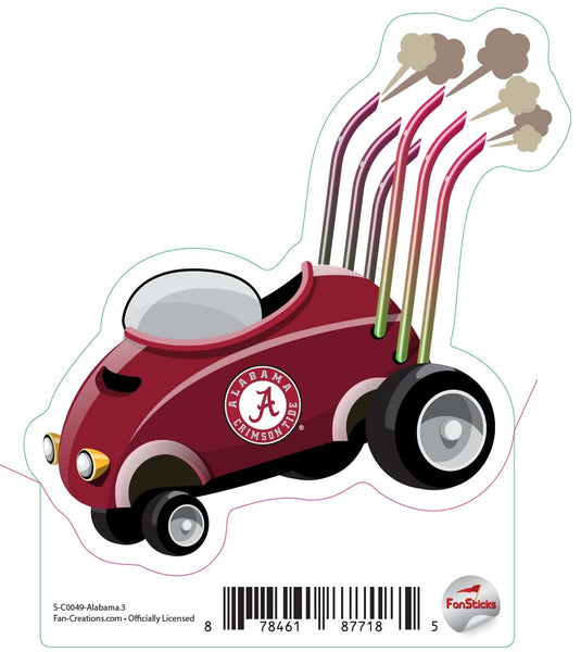 Fan Creations Decal Alabama - NCAA 3inch Decal