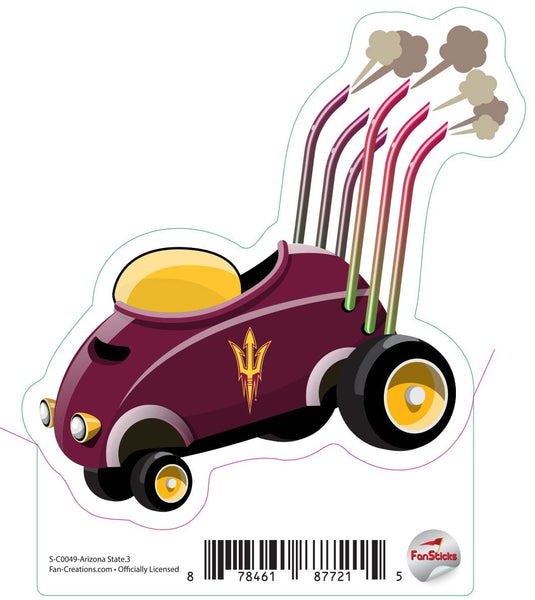 Fan Creations Decal Arizona State - NCAA 3inch Decal
