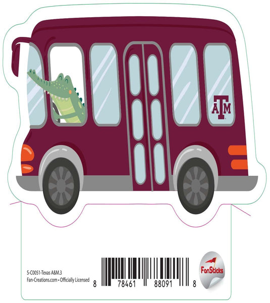 Fan Creations Decal Texas A&M - NCAA 3inch Decal