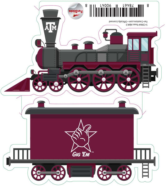 Fan Creations Decal Texas A&M - NCAA 3inch Decal
