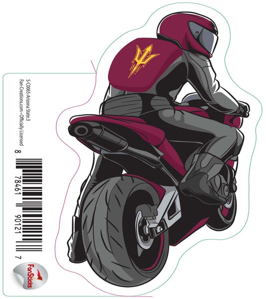 Fan Creations Decal Arizona State - NCAA 3inch Decal