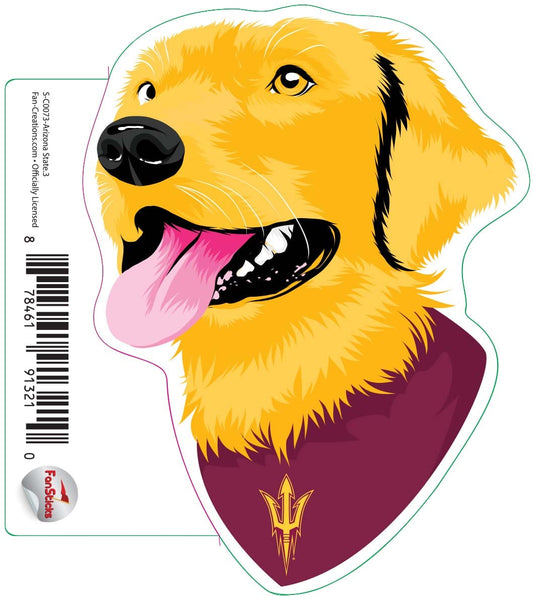 Fan Creations Decal Arizona State - NCAA 3inch Decal