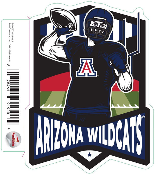 Fan Creations Decal Kentucky-3- B - NCAA 3inch Decal