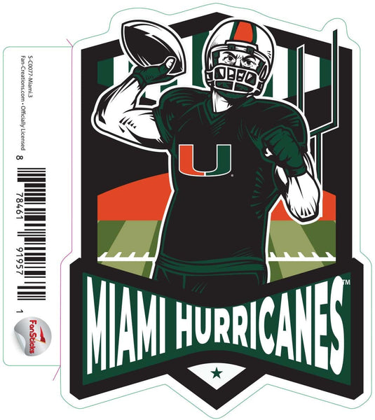 Fan Creations Decal SMU - NCAA 3inch Decal