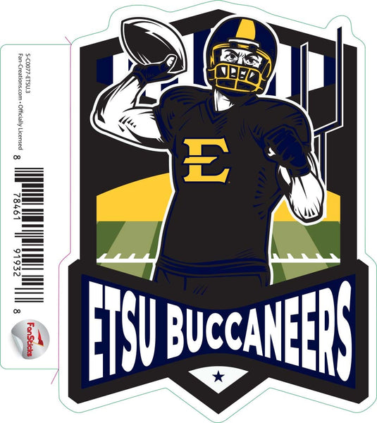 Fan Creations Decal West Virginia - NCAA 3inch Decal