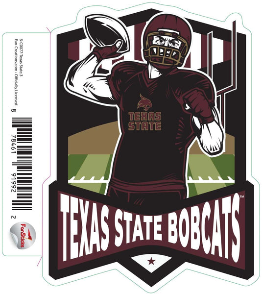 Fan Creations Decal Arkansas - NCAA 3inch Decal