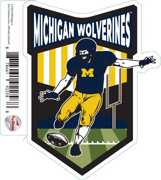 Fan Creations Decal Nebraska - NCAA 3inch Decal