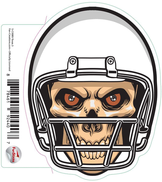 Fan Creations Decal Arizona-3- B - NCAA 3inch Decal