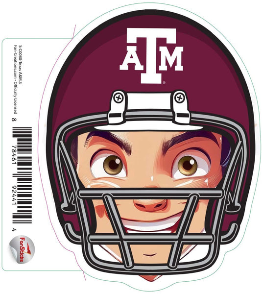 Fan Creations Decal Arizona State - NCAA 3inch Decal