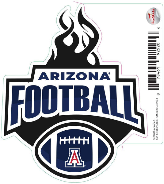 Fan Creations Decal Kansas - NCAA 3inch Decal