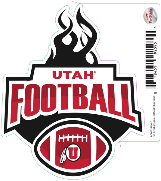 Fan Creations Decal Arizona-3- B - NCAA 3inch Decal