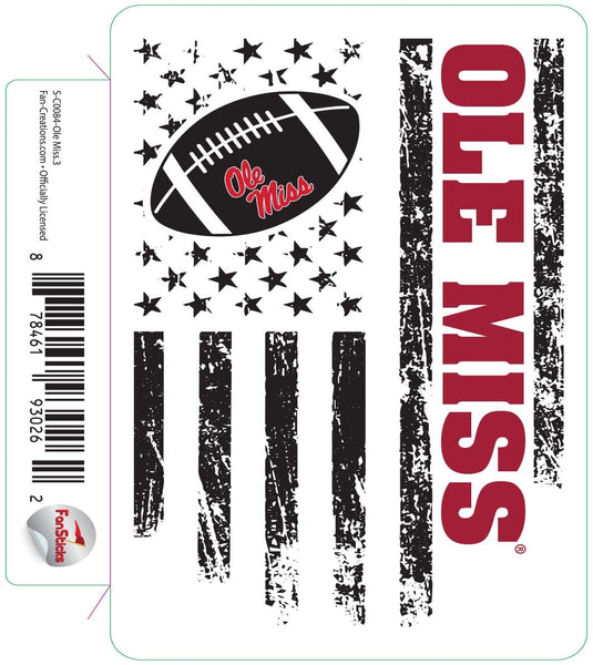 Fan Creations Decal Clemson - NCAA 3inch Decal