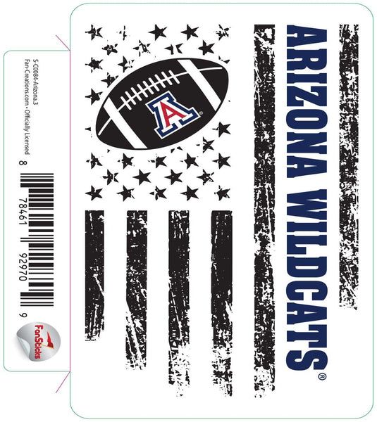 Fan Creations Decal Kansas - NCAA 3inch Decal