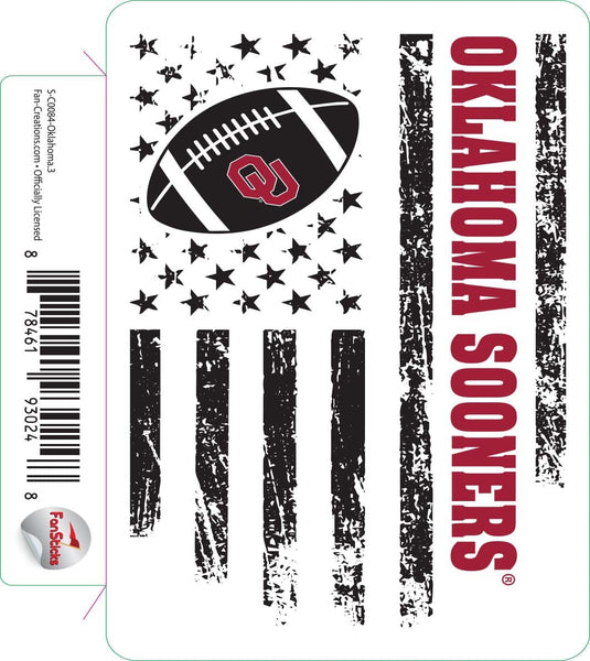 Fan Creations Decal Texas - NCAA 3inch Decal
