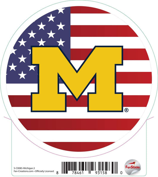 Fan Creations Decal SMU - NCAA 3inch Decal