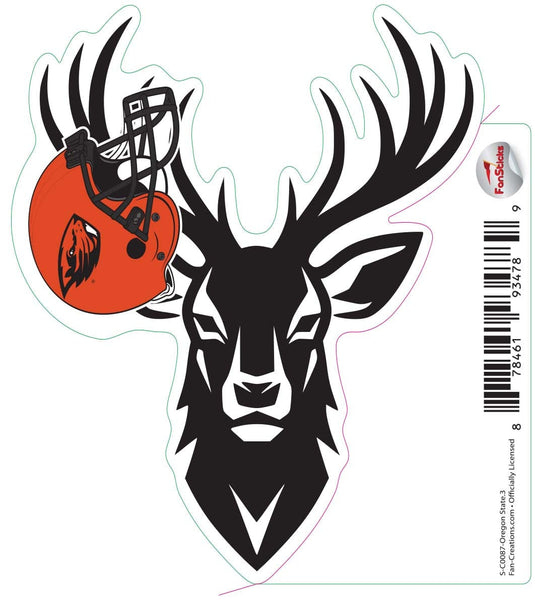 Fan Creations Decal Clemson - NCAA 3inch Decal