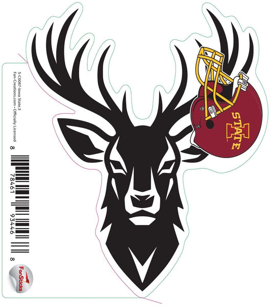 Fan Creations Decal Miami - NCAA 3inch Decal