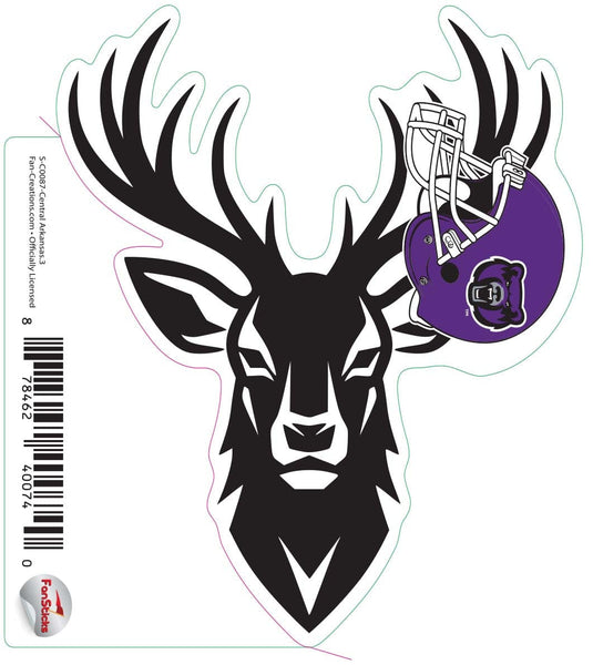 Fan Creations Decal Morehouse - NCAA 3inch Decal