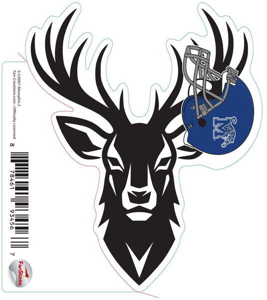 Fan Creations Decal SMU - NCAA 3inch Decal