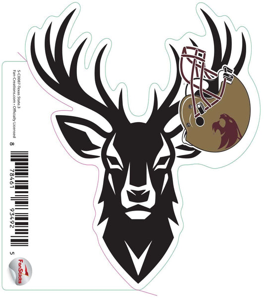 Fan Creations Decal Arizona State - NCAA 3inch Decal