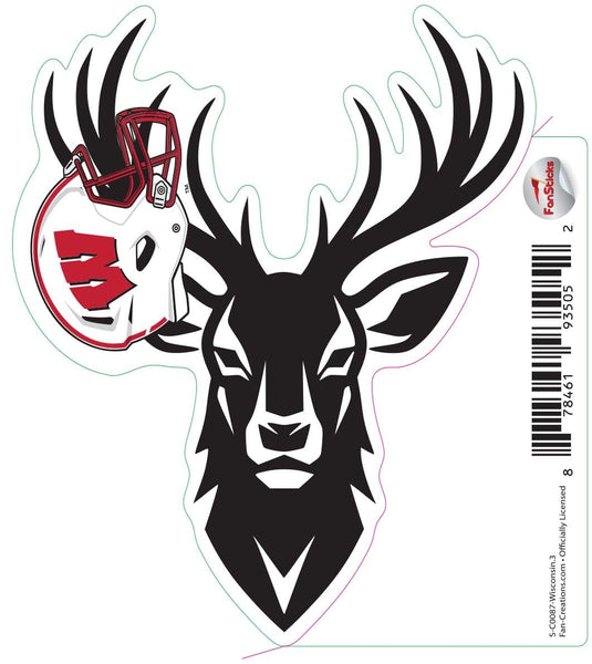Fan Creations Decal Ball State - NCAA 3inch Decal