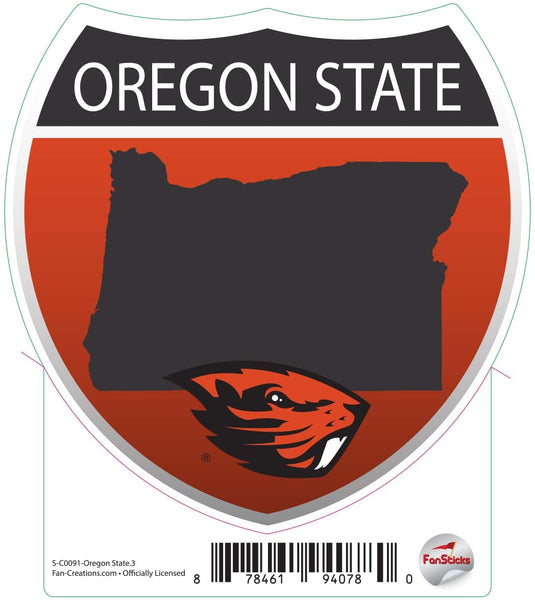 Fan Creations Decal Clemson - NCAA 3inch Decal