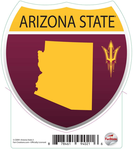Fan Creations Decal Indiana - NCAA 3inch Decal