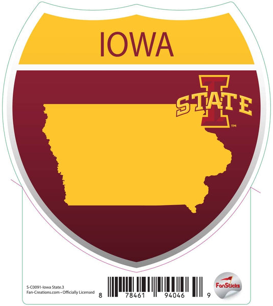 Fan Creations Decal Miami - NCAA 3inch Decal