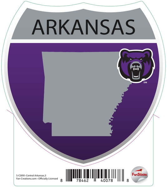 Fan Creations Decal North Carolina - NCAA 3inch Decal