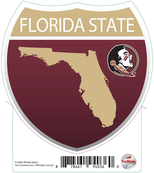 Fan Creations Decal Ohio State - NCAA 3inch Decal