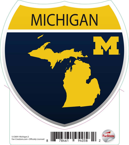 Fan Creations Decal Oregon - NCAA 3inch Decal