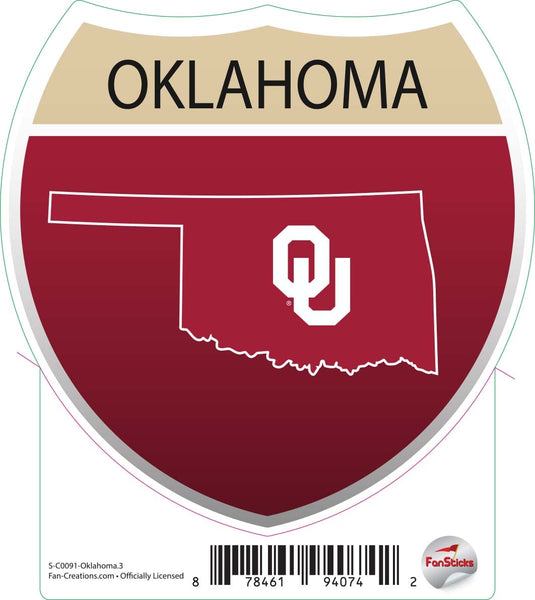 Fan Creations Decal TCU - NCAA 3inch Decal