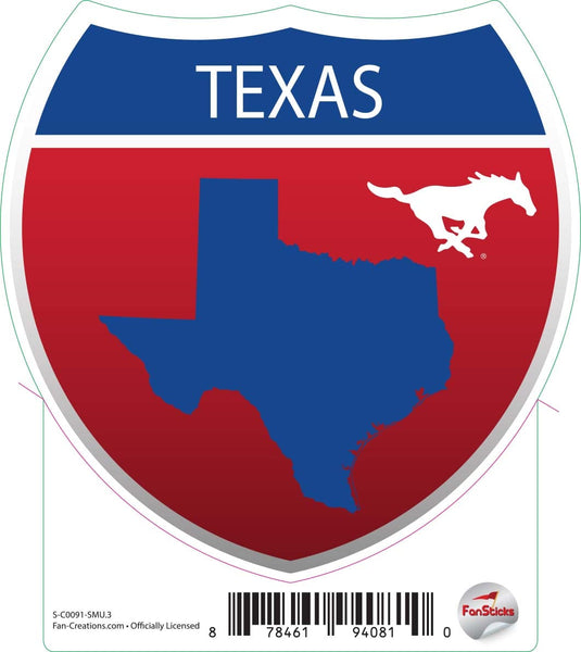Fan Creations Decal Texas - NCAA 3inch Decal