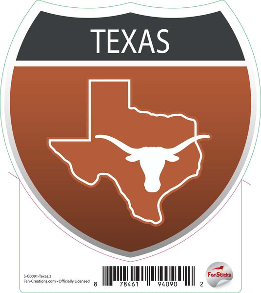Fan Creations Decal Arizona State - NCAA 3inch Decal