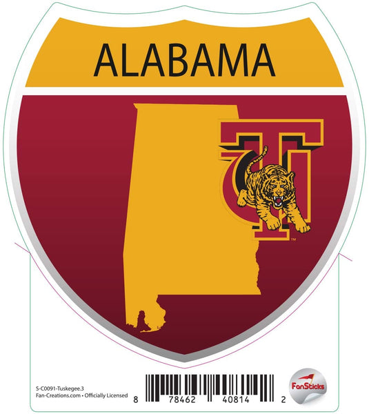 Fan Creations Decal Indiana - NCAA 3inch Decal