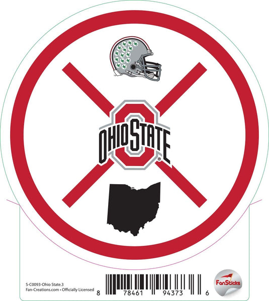 Fan Creations Decal Arizona - NCAA 3inch Decal
