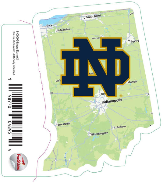 Fan Creations Decal Central Arkansas - NCAA 3inch Decal