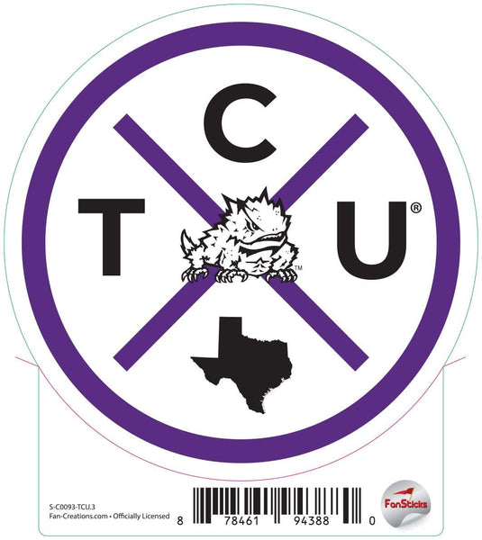 Fan Creations Decal Clemson - NCAA 3inch Decal