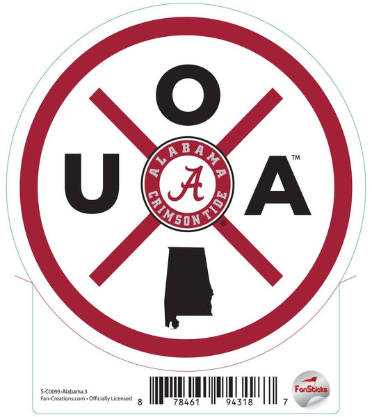 Fan Creations Decal Georgia - NCAA 3inch Decal