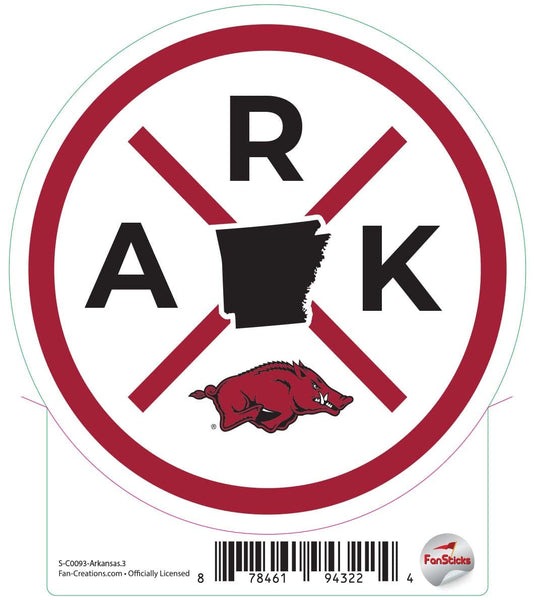 Fan Creations Decal Indiana - NCAA 3inch Decal