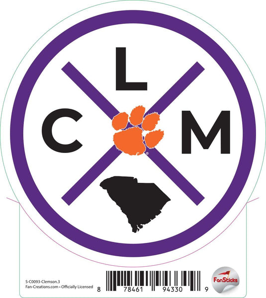 Fan Creations Decal Kansas - NCAA 3inch Decal
