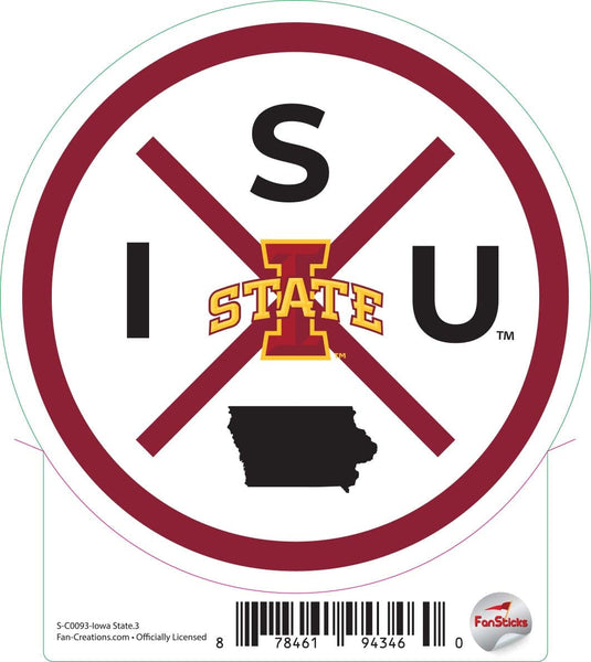 Fan Creations Decal Miami - NCAA 3inch Decal